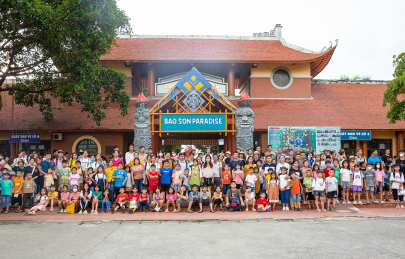 AMY GRUPO tổ chức chương trình tham quan, dã ngoại cho con CBCNV đạt thành tích cao năm học 2022-2023